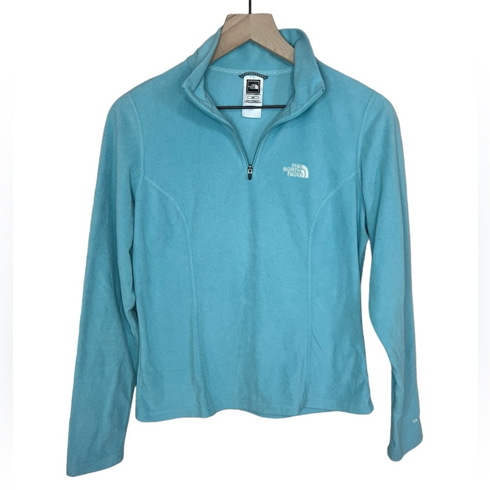 The North Face TKA 100 Microvelour Glacier 1/4 Zip Pull Over